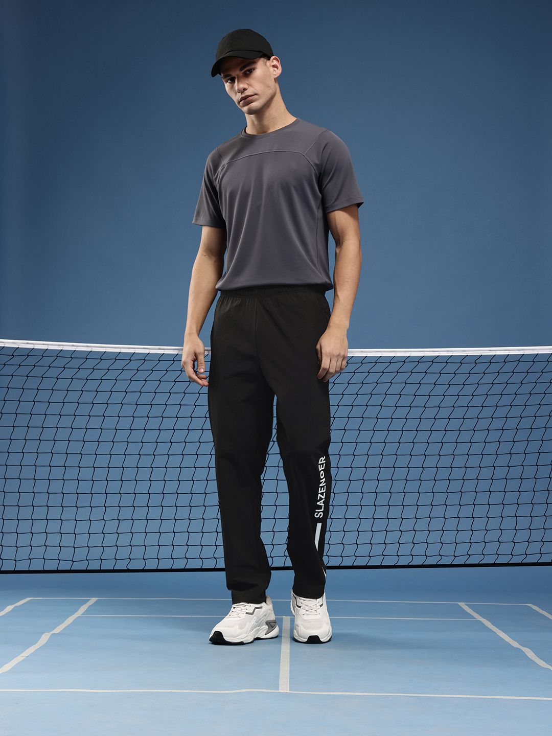 Buy Slazenger Men Printed Athleisure Track Pants - Track Pants for Men ...