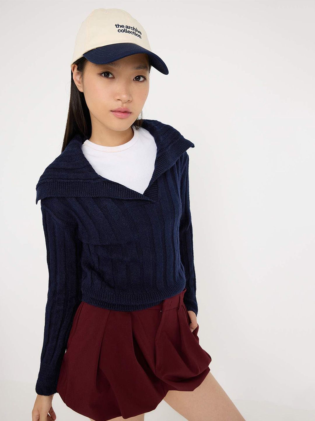 Trendyol Women Ribbed Pullover-picture-51