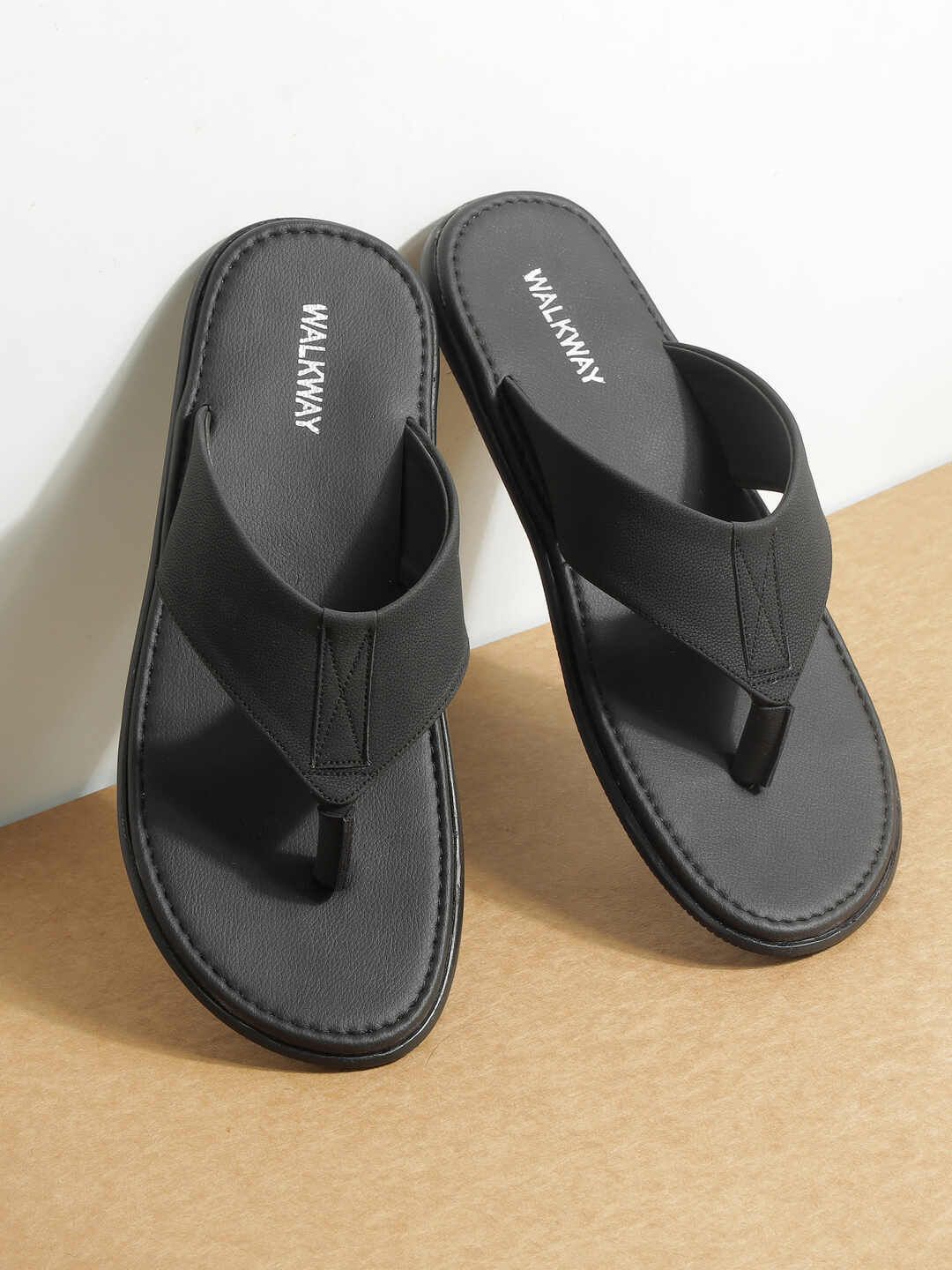 WALKWAY by Metro Men Solid Synthetic Thong Flip-Flops-picture-34