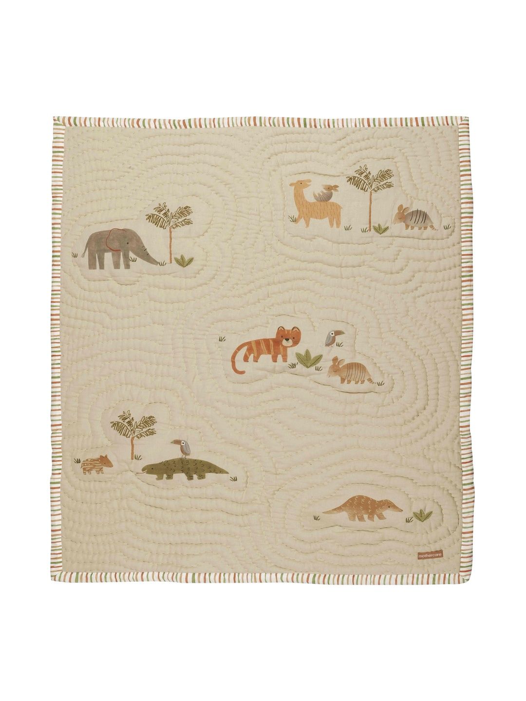 mothercare Infants Kids Beige 1000 GSM Summer Blanket-image-38