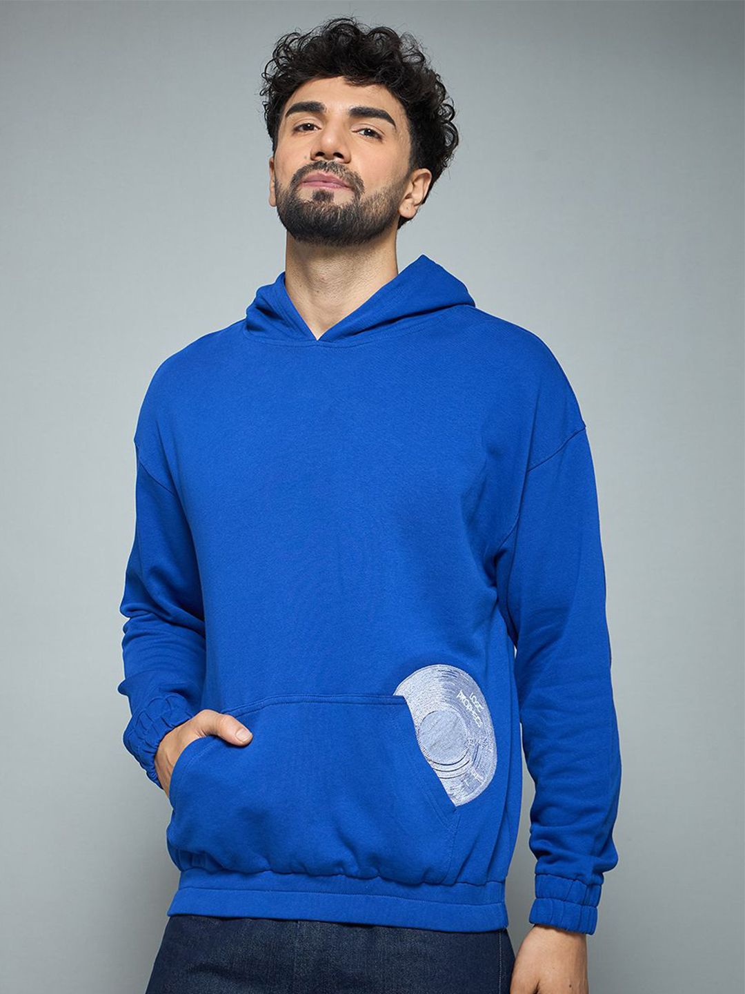 FUGAZEE Men Embroidered Hooded Sweatshirt-picture-54
