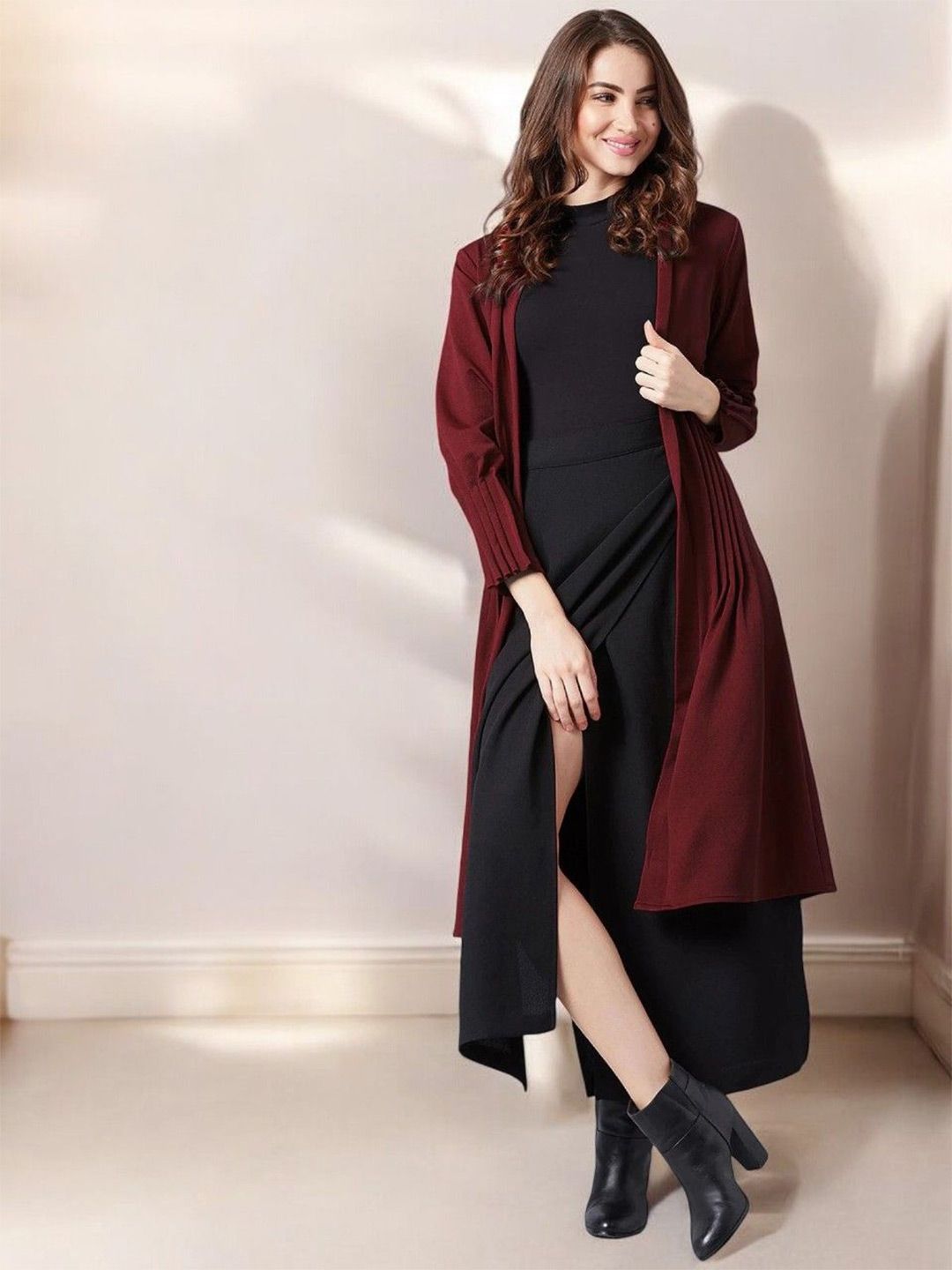 SFOTY Open-Front Longline Shrug-picture-45