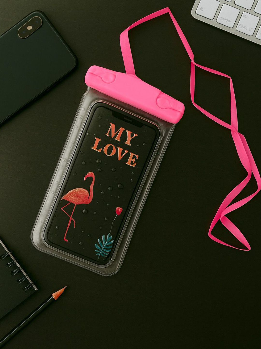 DeoDap Typography Printed Mobile Pouch-image-46