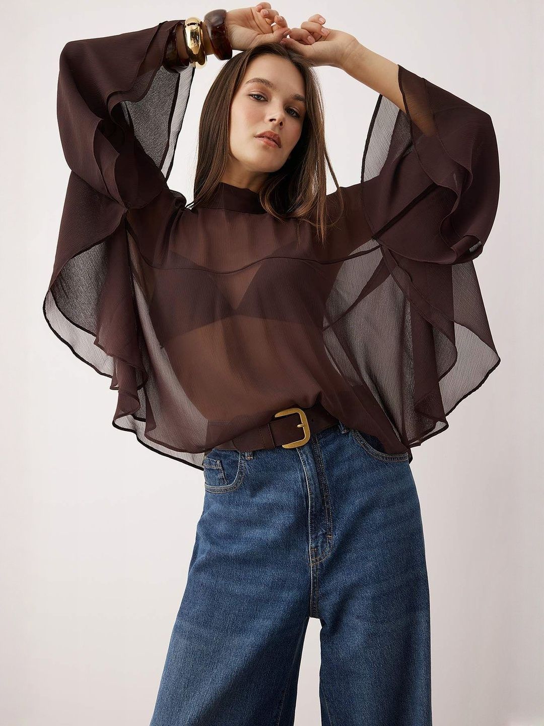 Trendyol Bell Sleeve Ruffles Top-picture-33