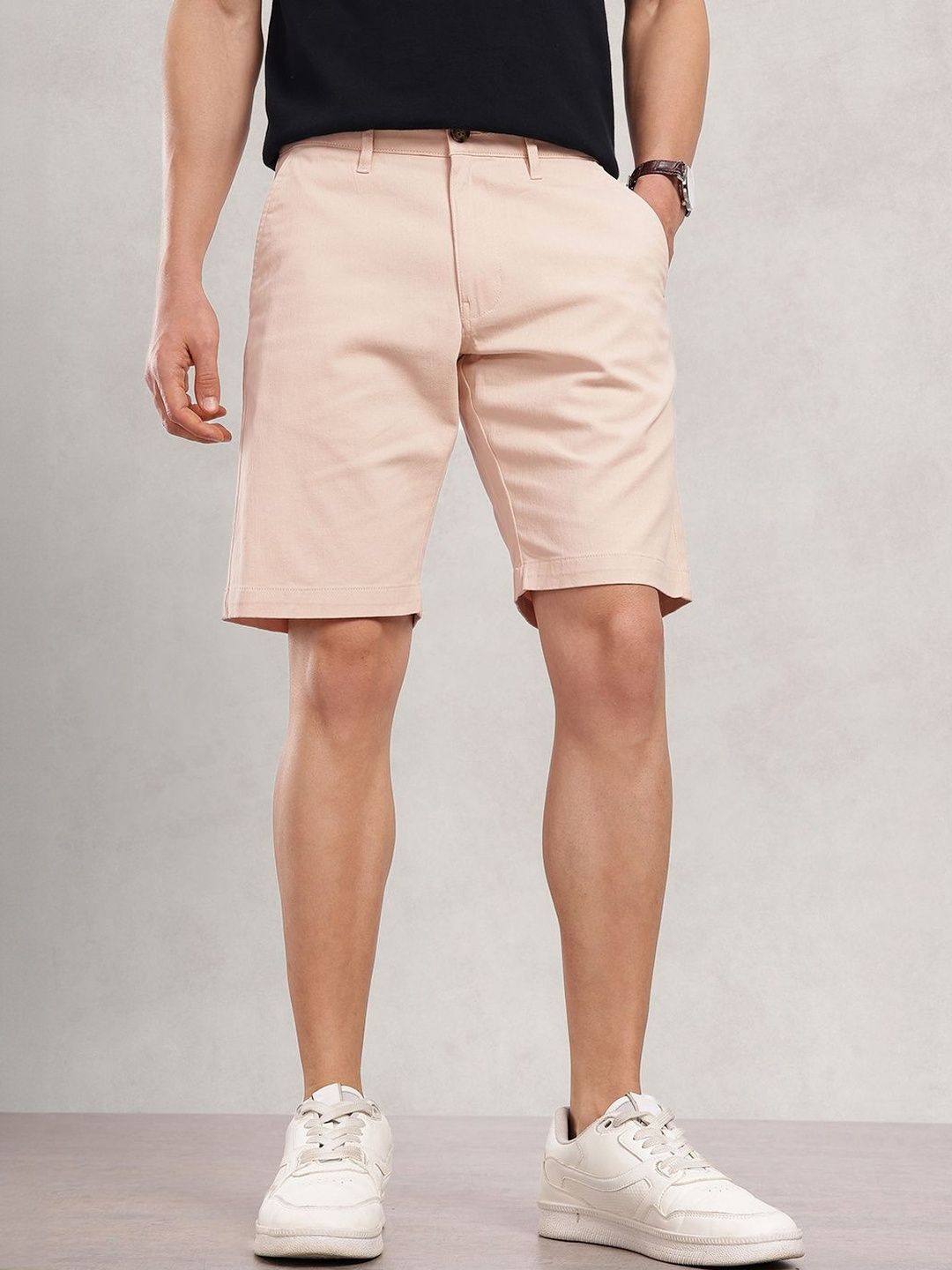 Nautica Men Slim Fit Mid-Rise Shorts-picture-20
