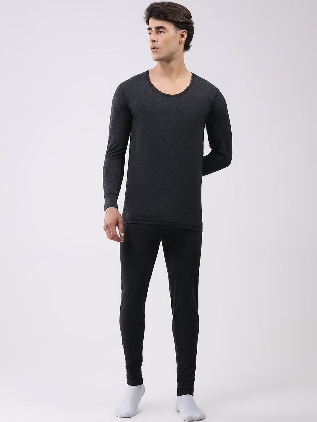 Monte Carlo Men Round Neck Long Sleeves Thermal Top-picture-39
