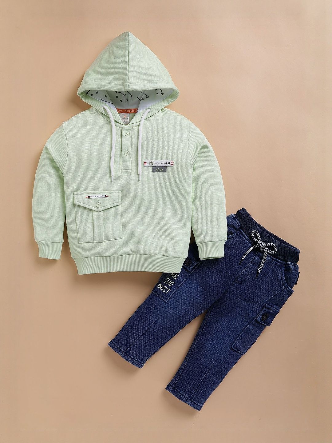 KIDZELLO Boys Printed Trousers-picture-13