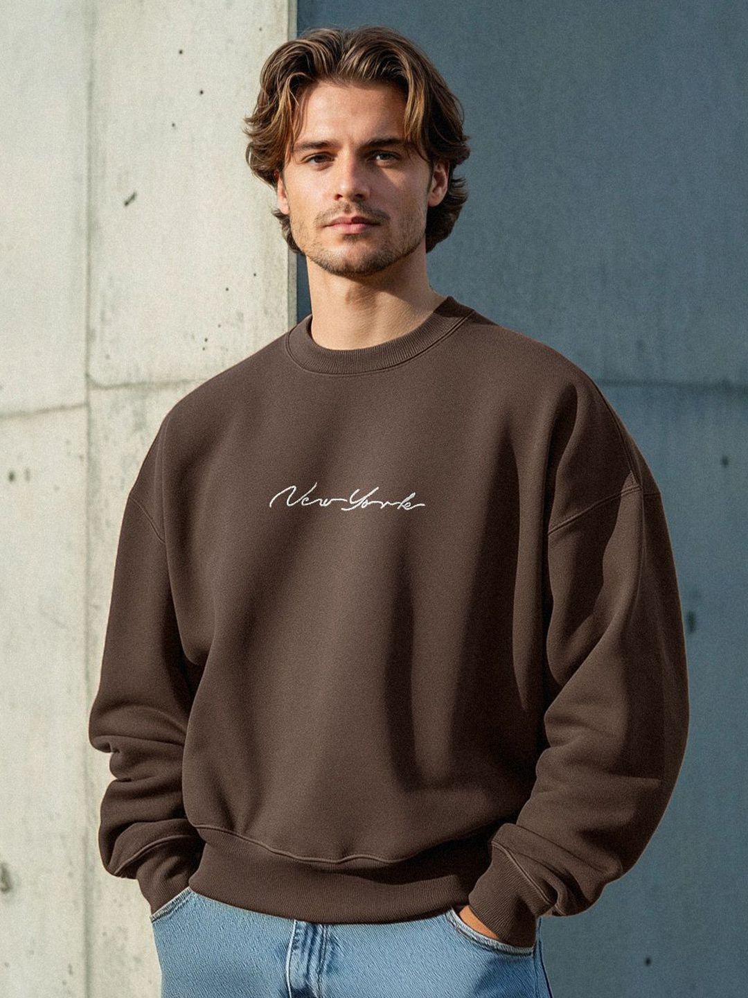 Trendyol Men Printed Sweatshirt Sweatshirts-picture-31