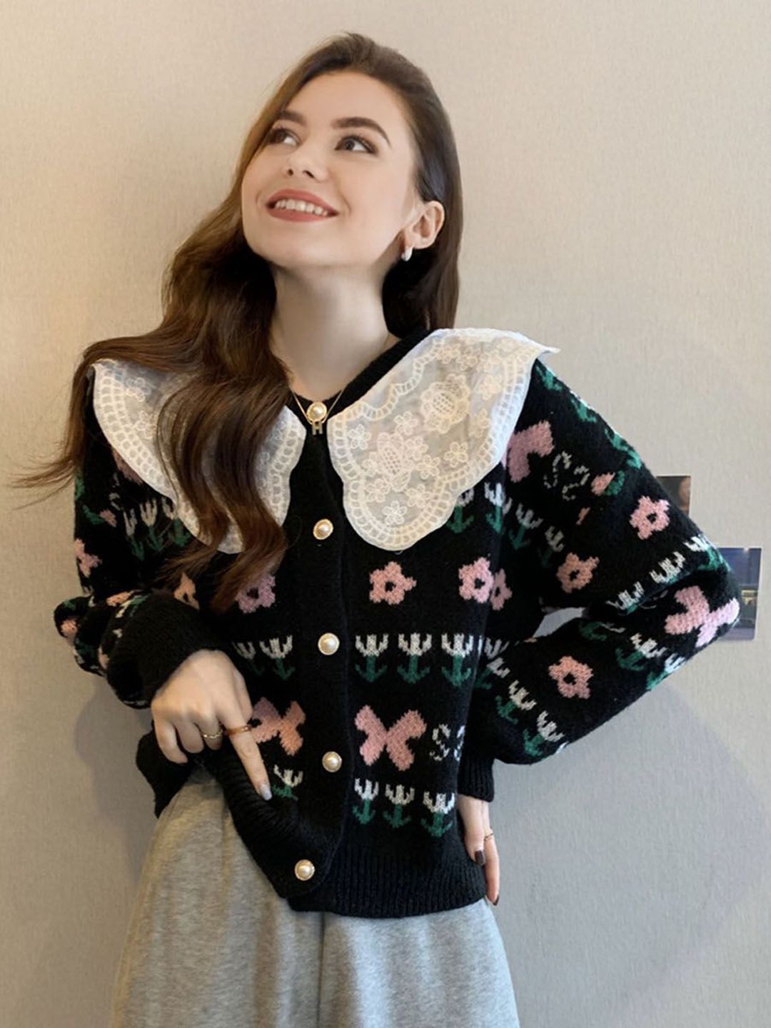 StyleCast Women Floral Printed Cardigan-picture-34