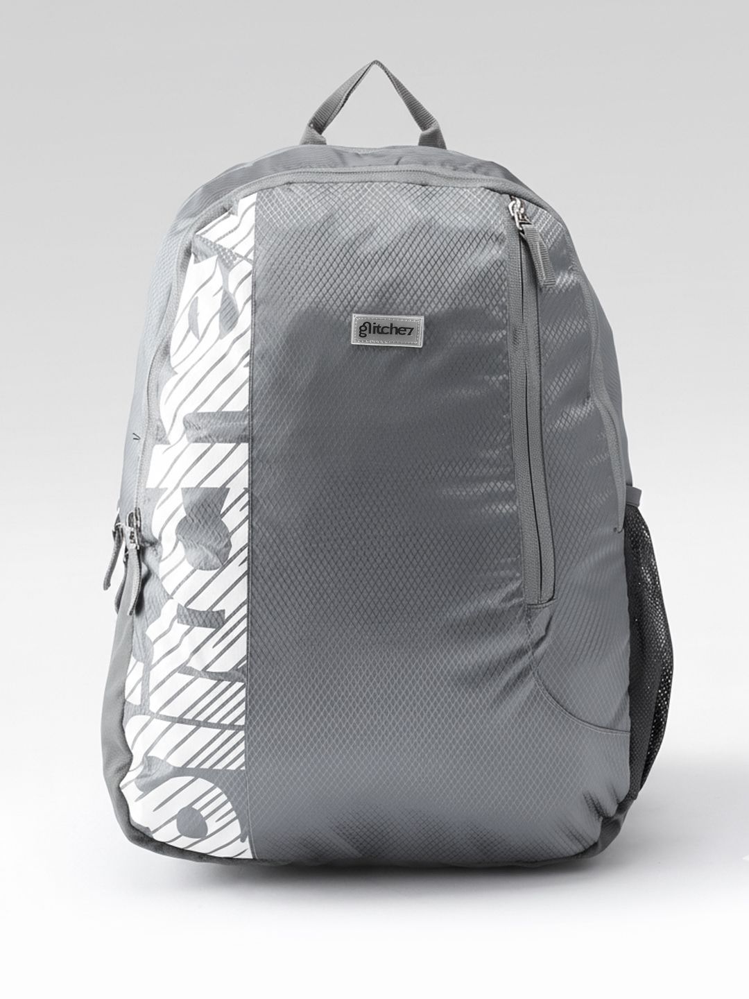 glitchez Unisex Brand Logo Printed Backpack-image-48