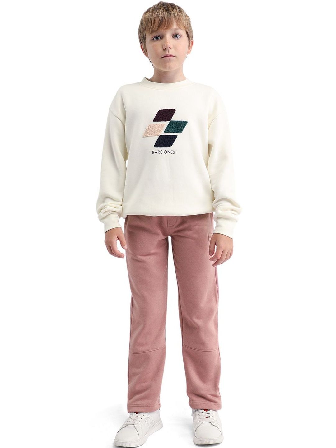 RARE ONES Boys Regular Fit Mid Rise Track Pants-picture-11