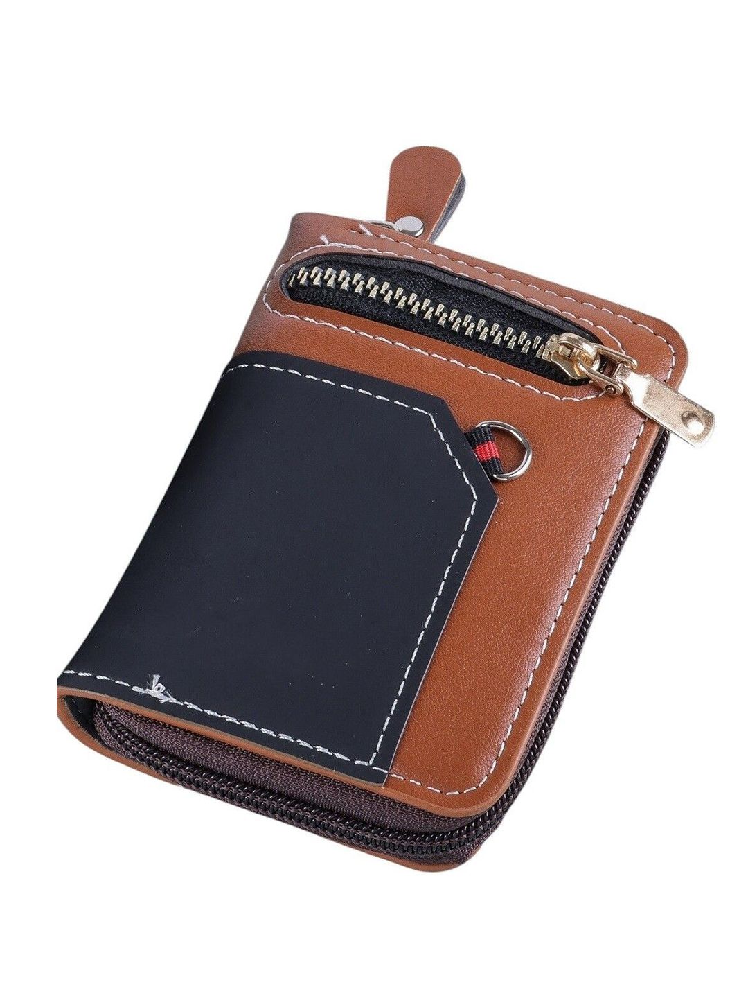 WATCHSTAR Unisex Leather Zip Around Wallet-picture-27