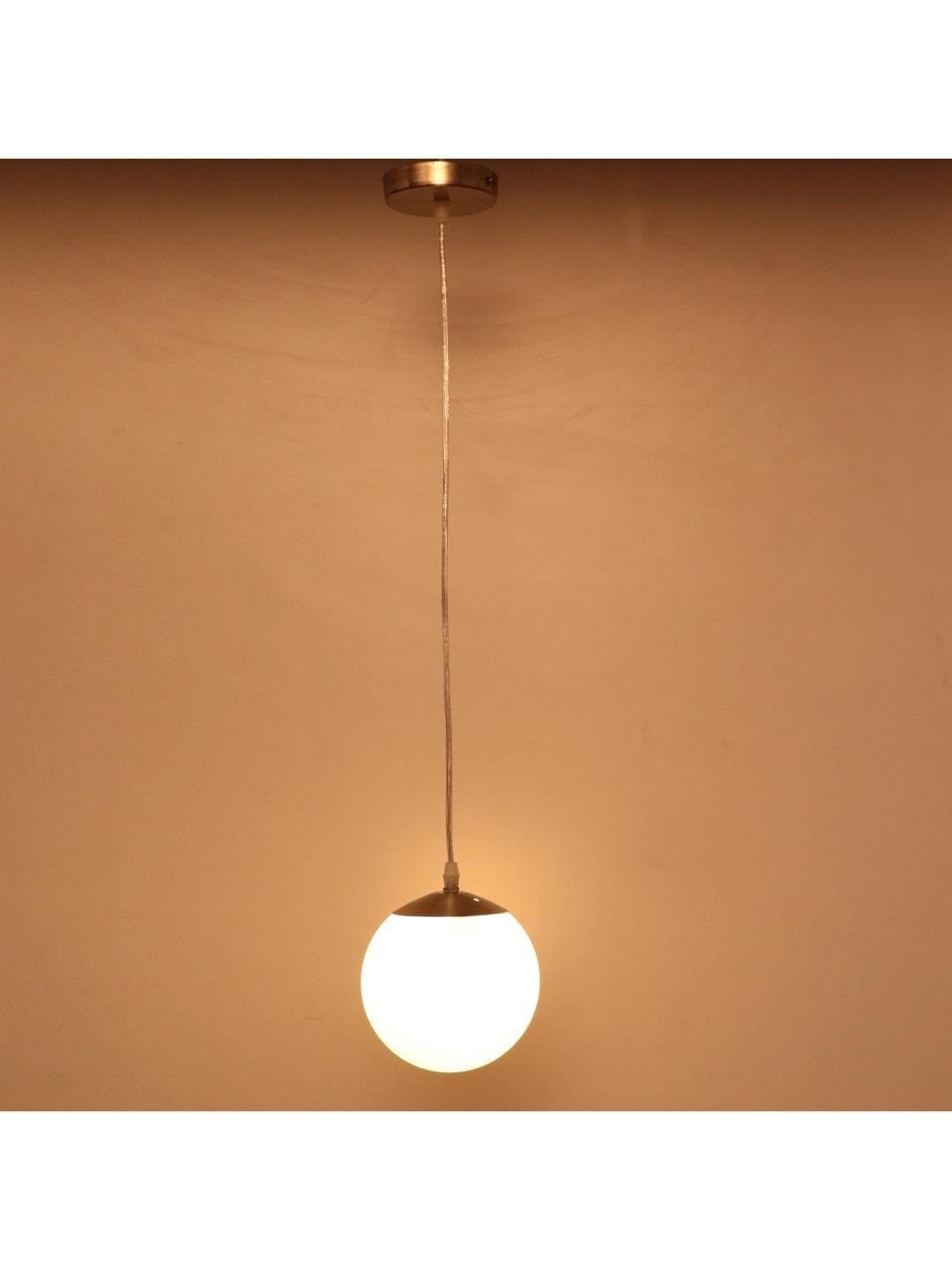 1ST TIME White & Gold-Toned Spherical Ceiling Lamp-picture-13