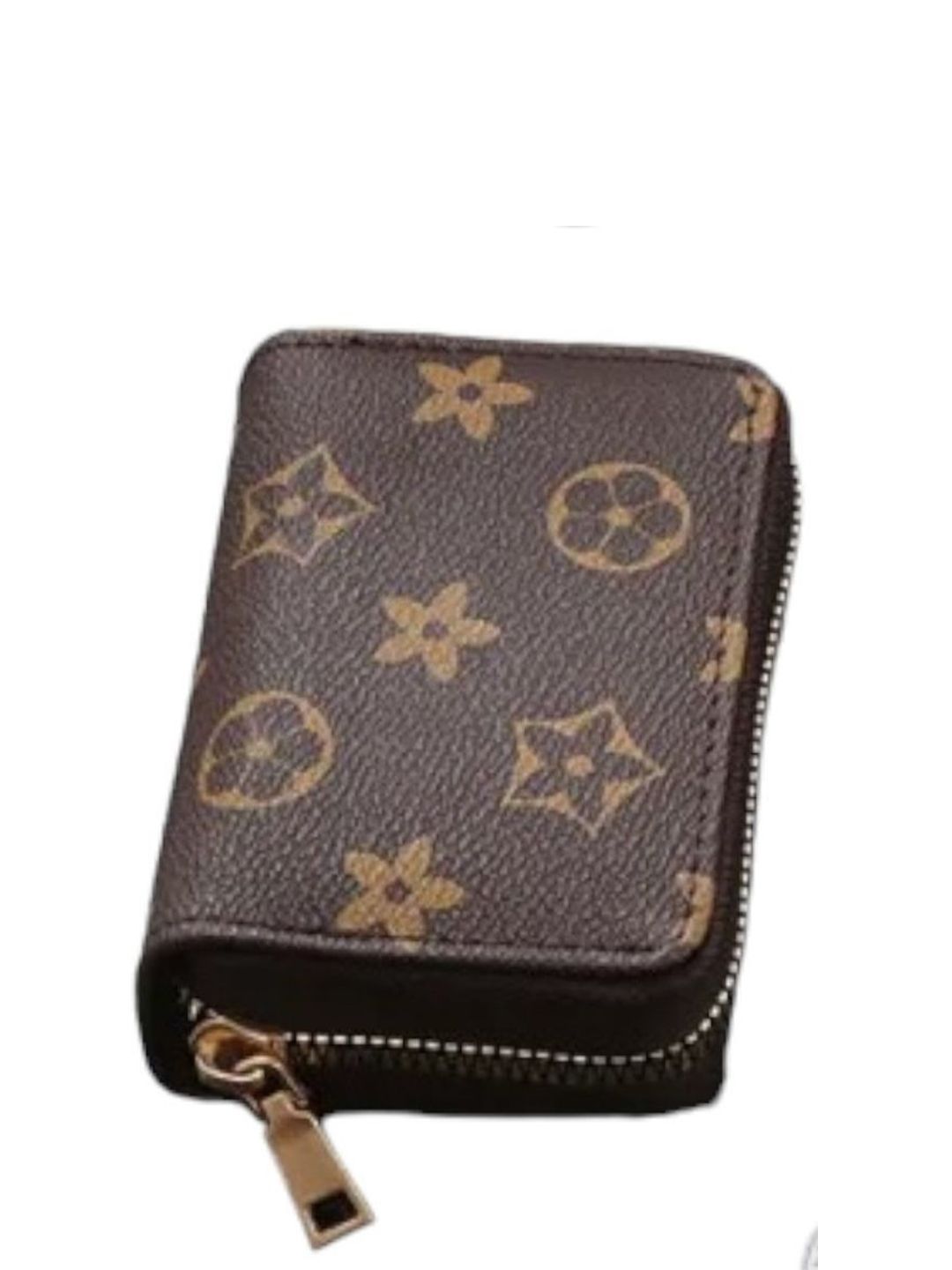 WATCHSTAR Unisex Geometric Printed Leather Zip Around Wallet-image-19