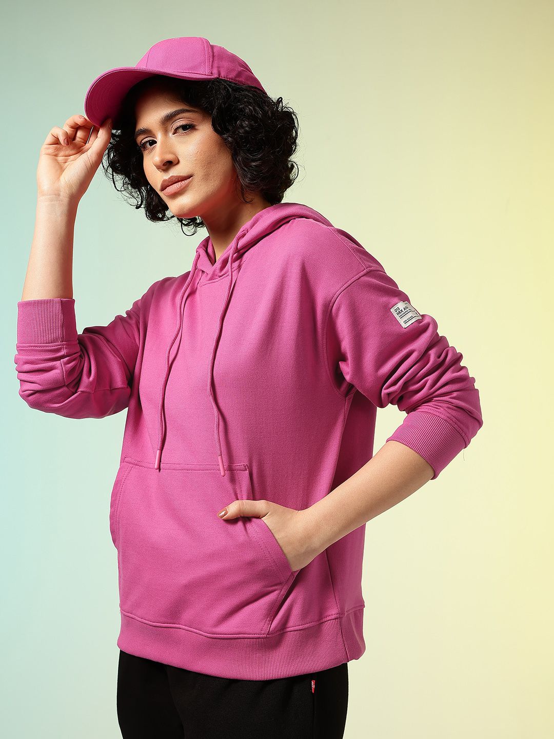 HRX by Hrithik Roshan Relaxed Fit Hooded Sweatshirt-picture-57