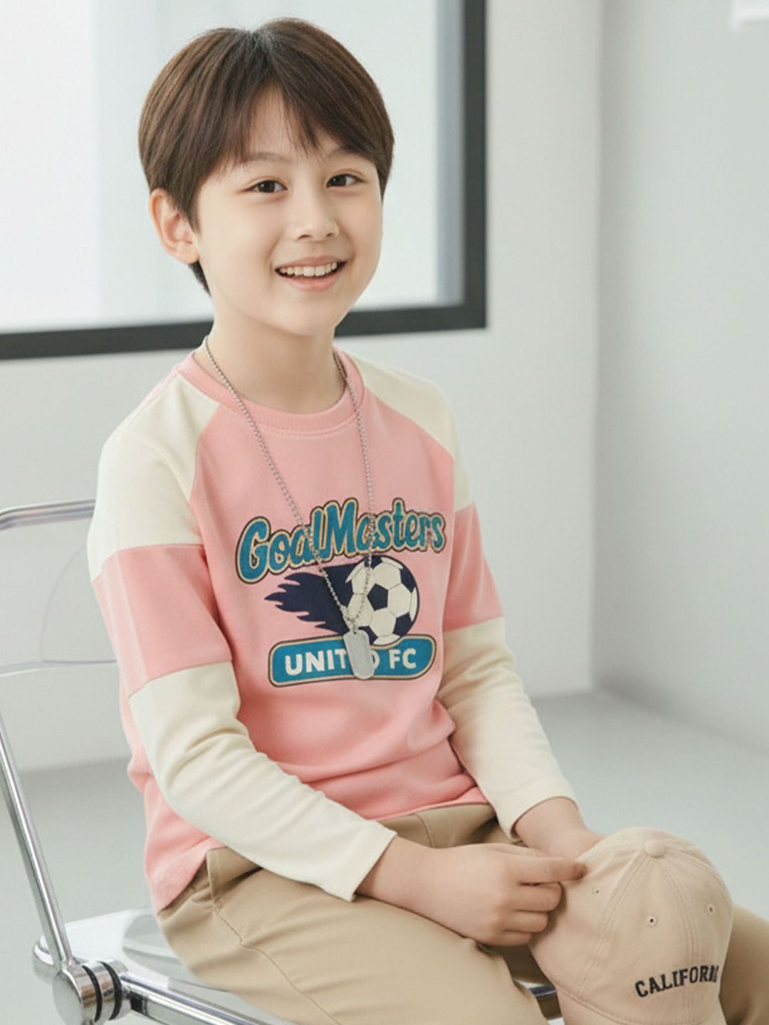 FROSEN FOX Boys Typography Printed Round Neck Cotton T-shirt-picture-36