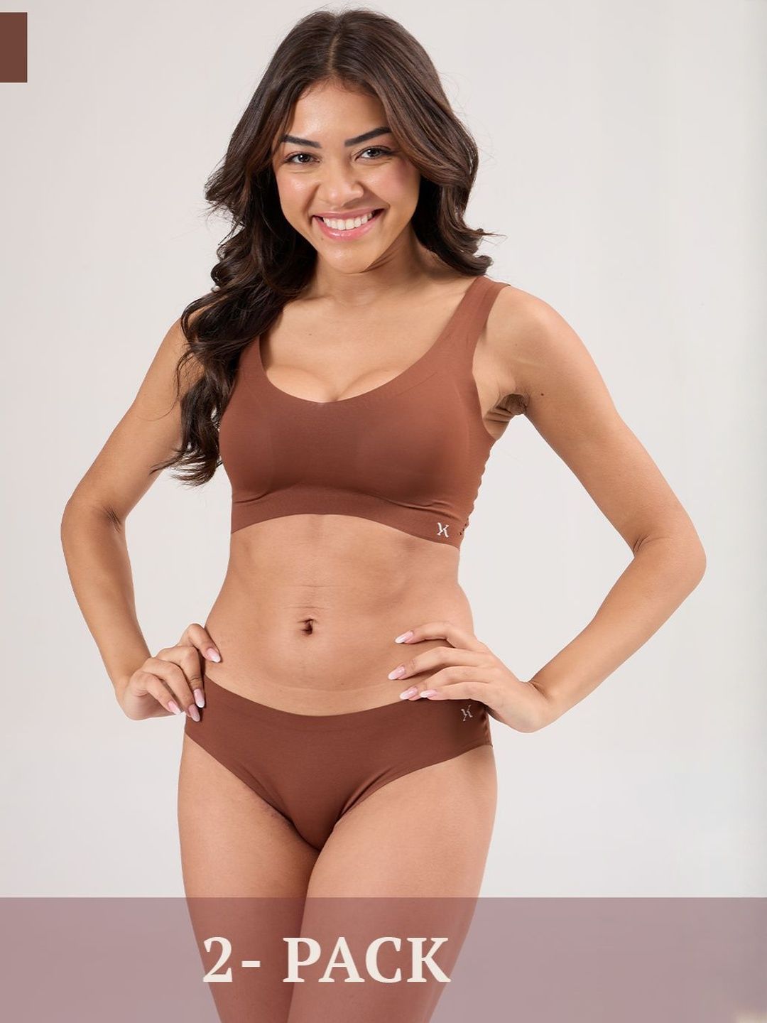 Krvvy Women Pack of 2 Low-Rise Bikini Briefs-picture-10