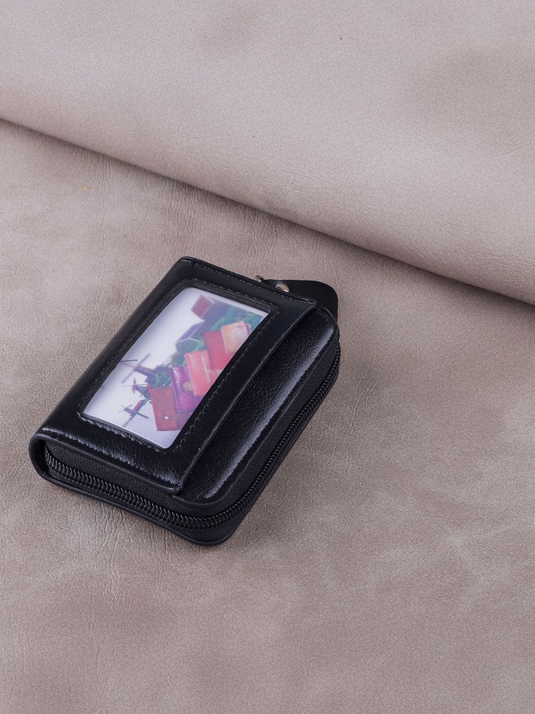 WATCHSTAR Unisex Textured Leather Card Holder-picture-19