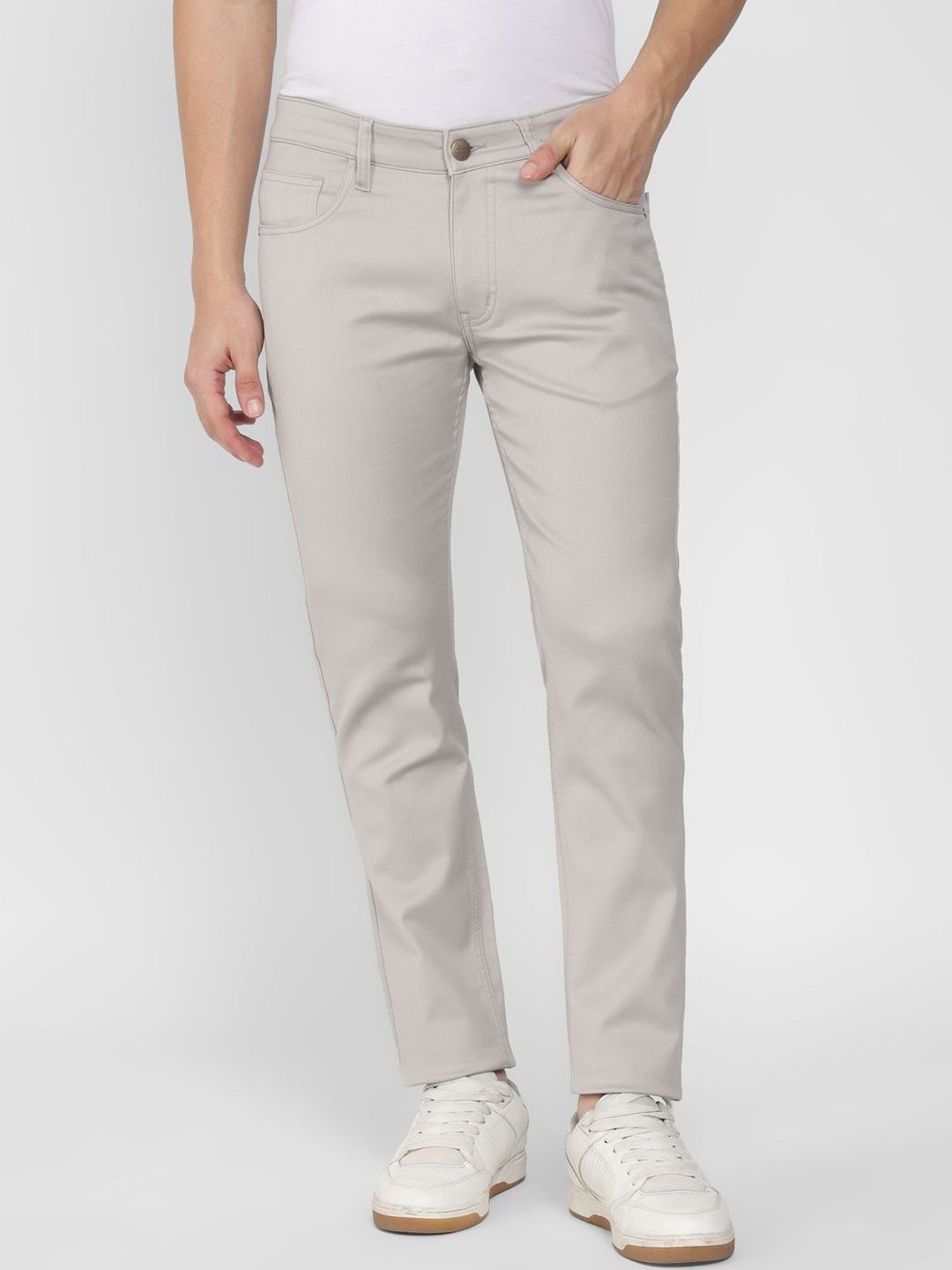 Allen Cooper Men Slim Fit Mid-Rise Stretchable Jeans-picture-32