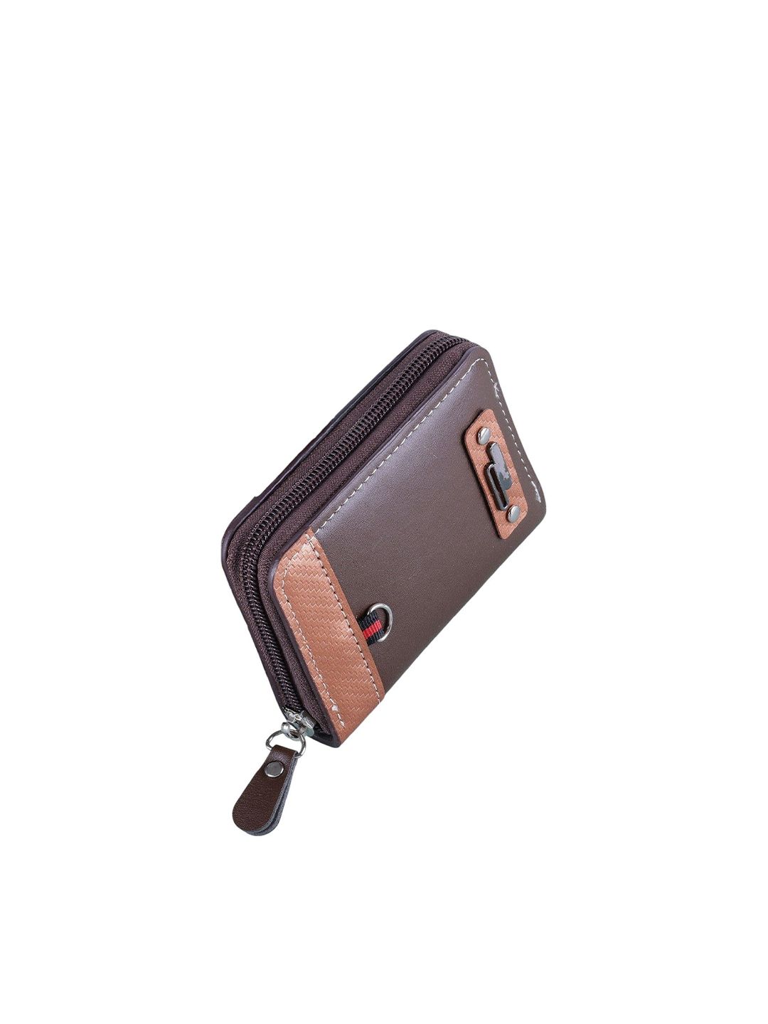WATCHSTAR Unisex Leather Zip Around Wallet-picture-57