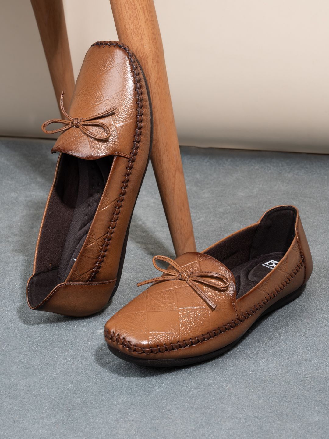 13 Reasons Sienna Classic Women Textured Genuine Leather Slip-On Loafers-picture-38