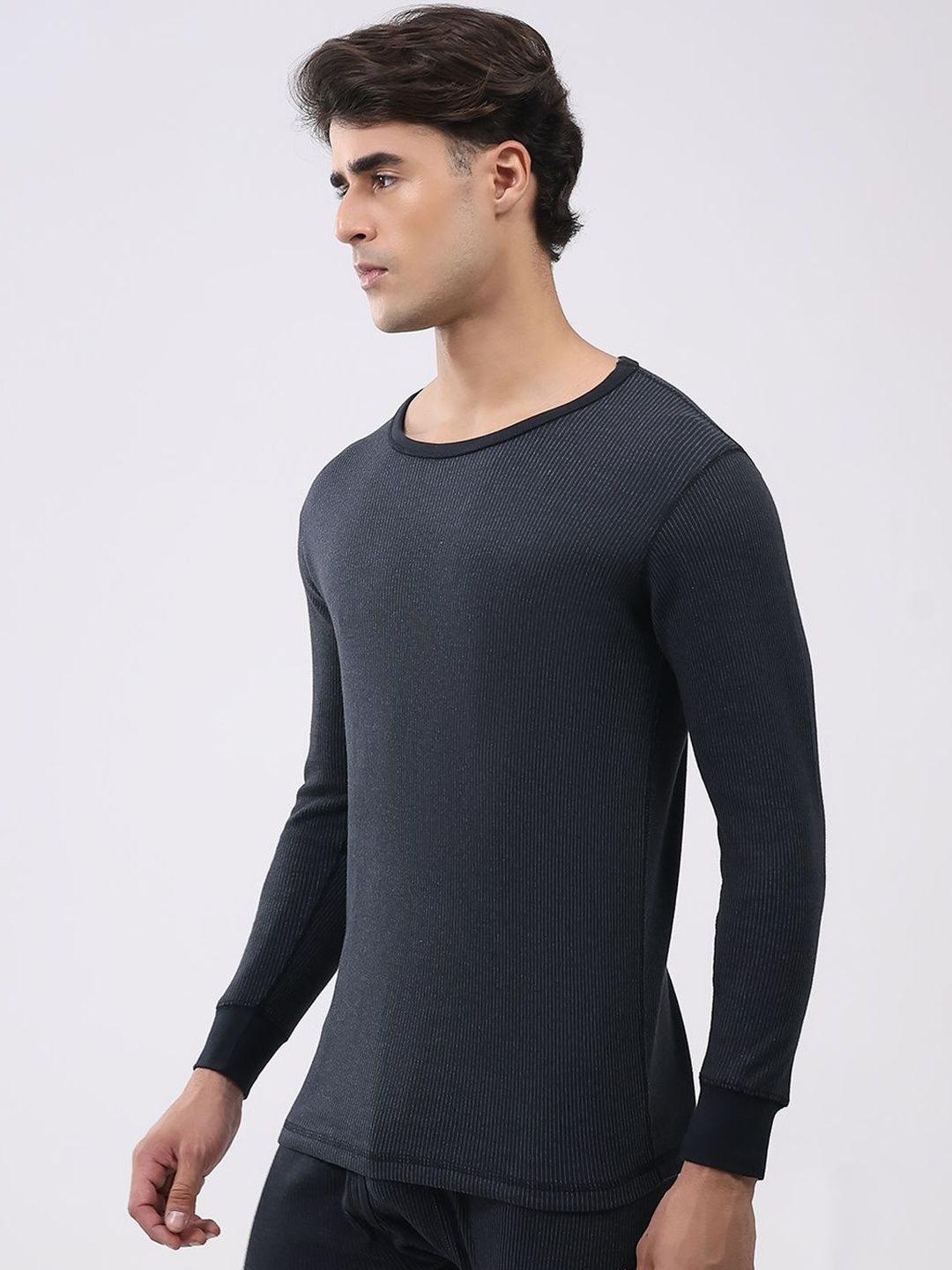 Monte Carlo Men Self-Design Round Neck Long Sleeves Thermal Top-picture-23