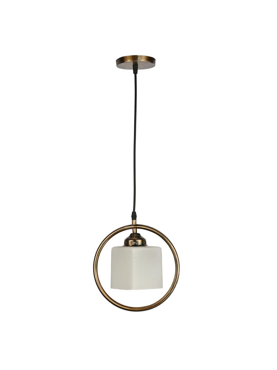 1ST TIME White & Gold-Toned Ceiling Lamp-picture-11