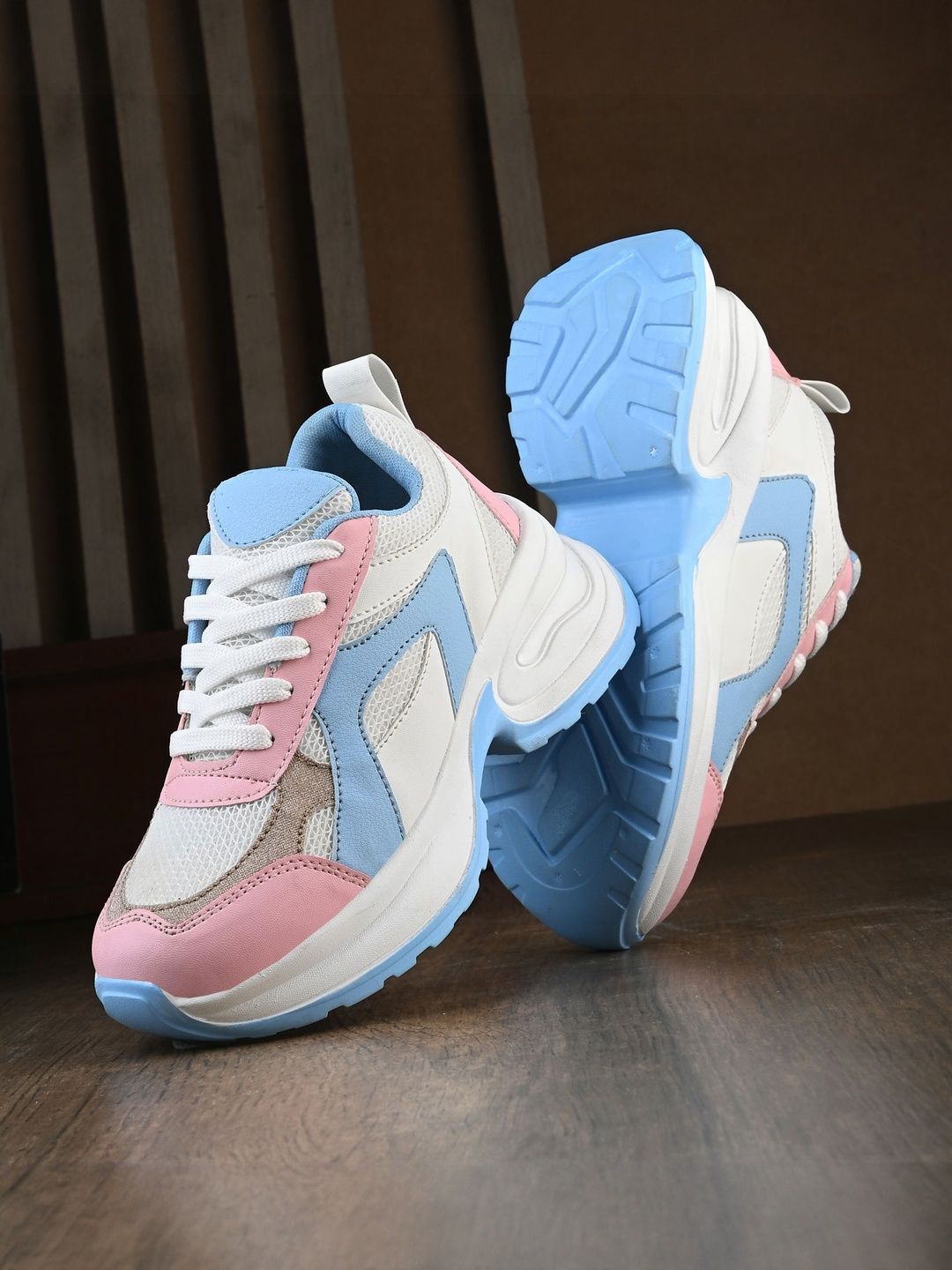 glitchez Women Colourblocked Sneakers-picture-20