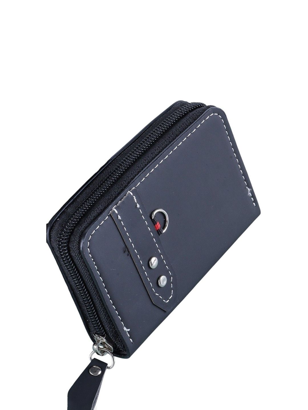 WATCHSTAR Unisex Leather Zip Around Wallet-picture-54