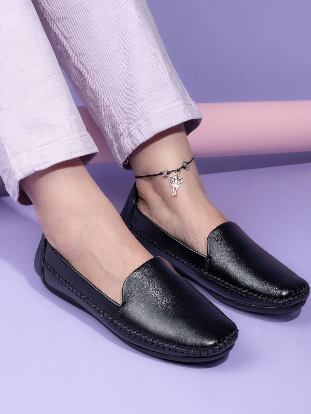 13 Reasons Women Textured Leather Loafers-picture-45
