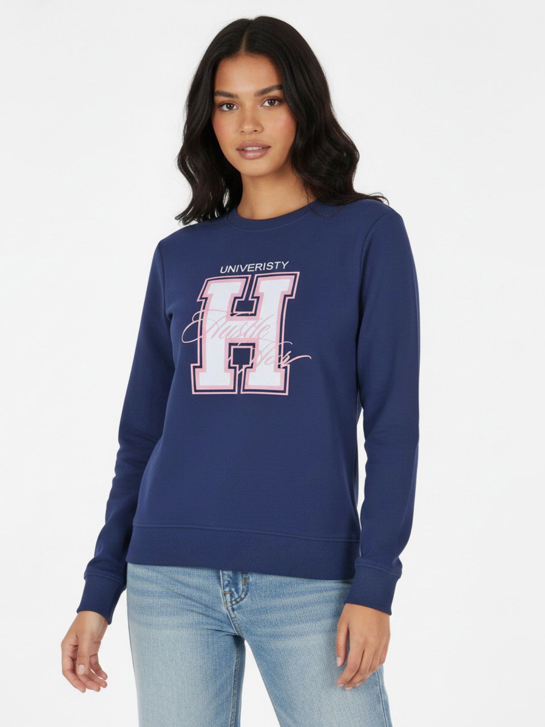 glitchez Typography Printed Round Neck Pullover-picture-36