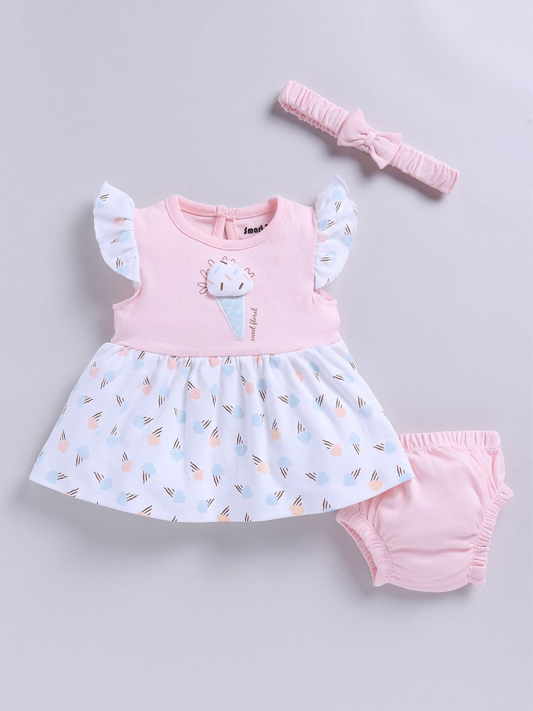 Smart Baby Floral A-Line Dress-picture-33