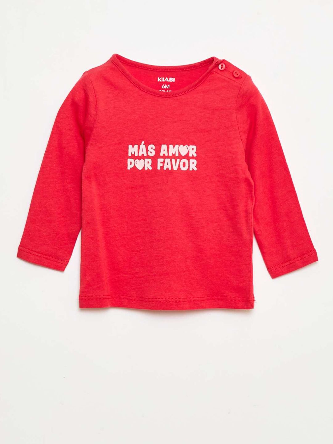 KIABI Girls Typography Printed Pure Cotton Regular Fit T-shirt-picture-23