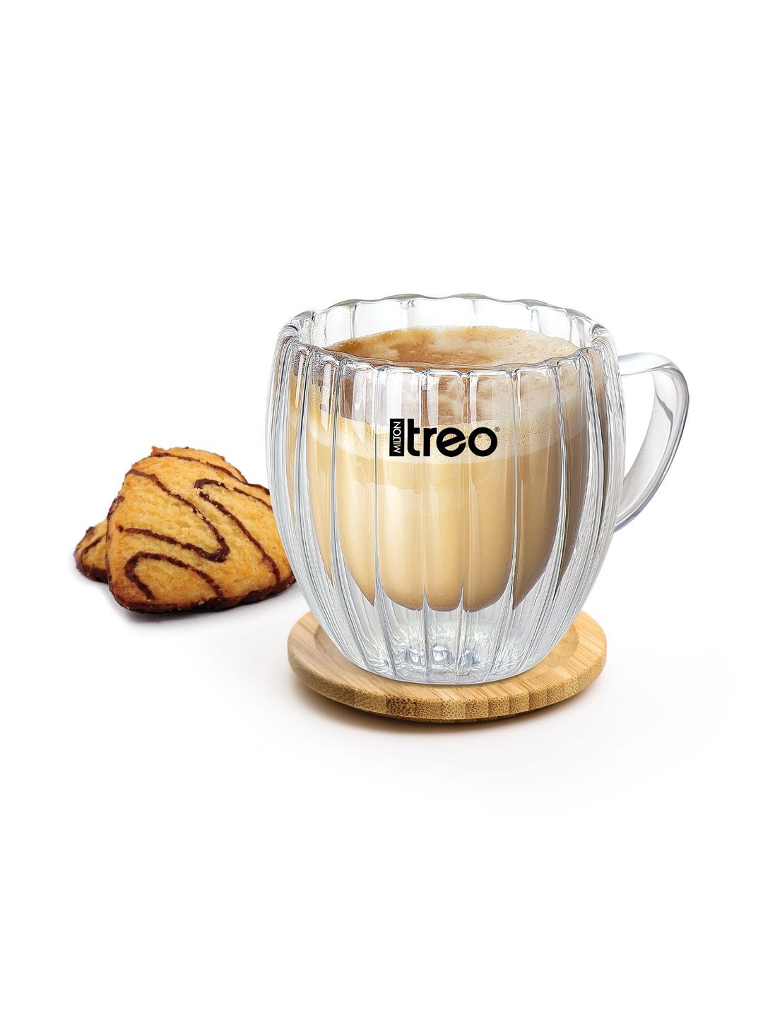 Treo Transparent Solid Borosilicate Glass Glossy Cups and Mugs-picture-50