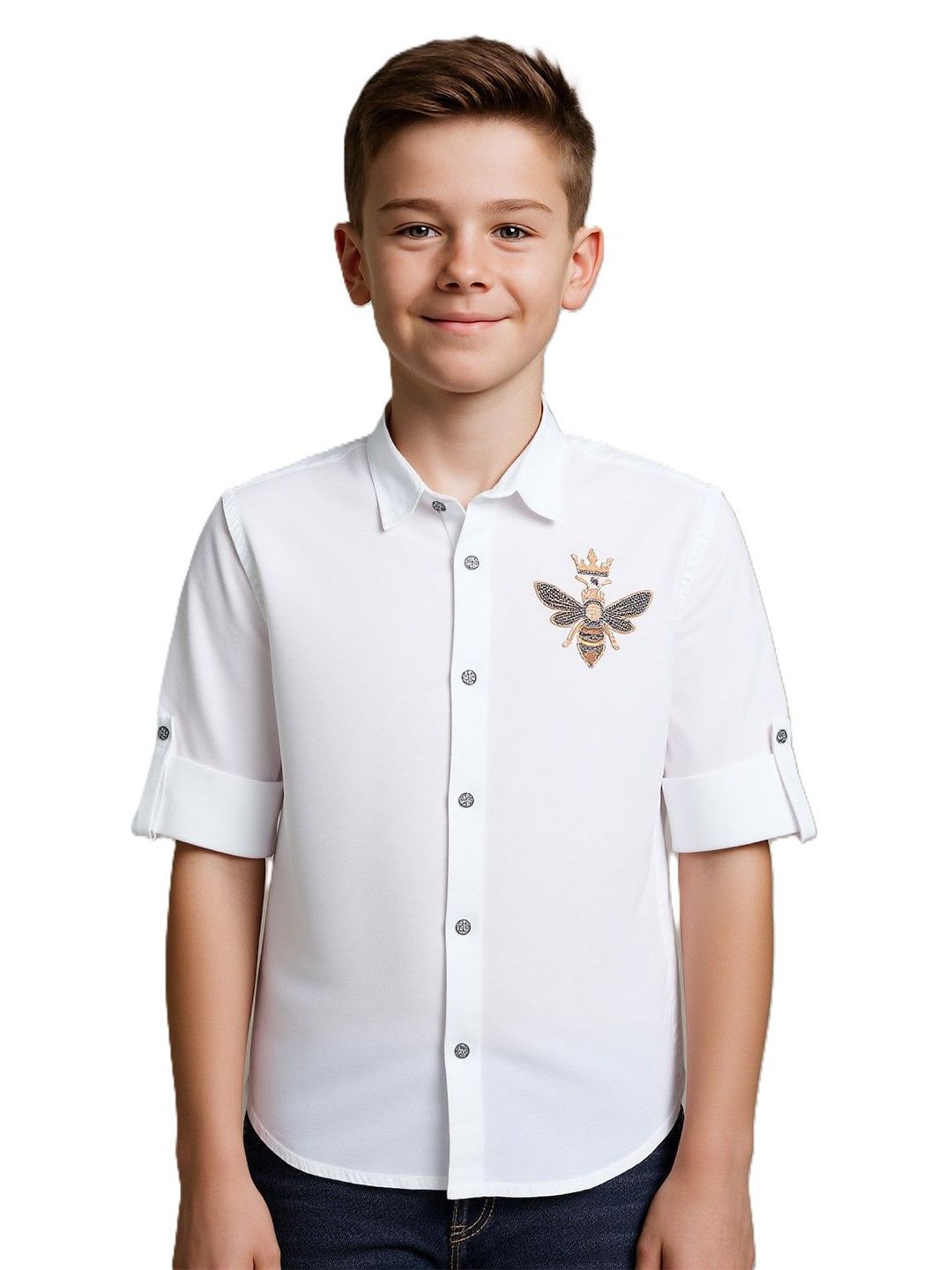 CHARCHIT Boys Comfort Casual Shirt-picture-31