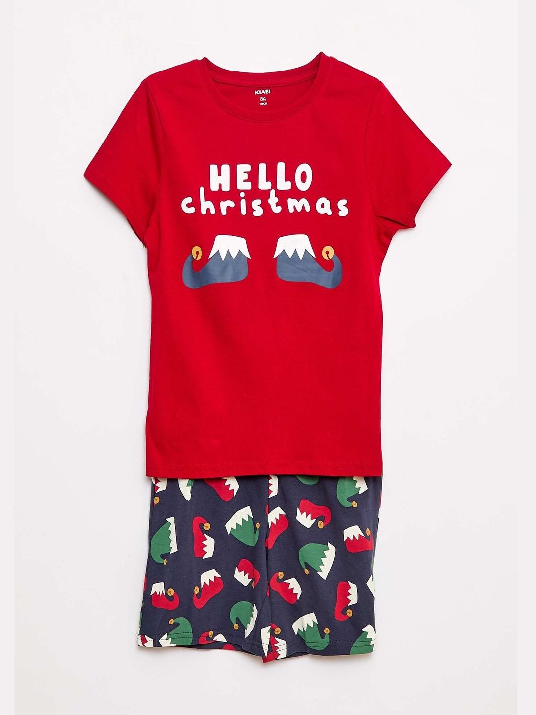 KIABI Boys Printed Pure Cotton T-shirt With Trousers-picture-23