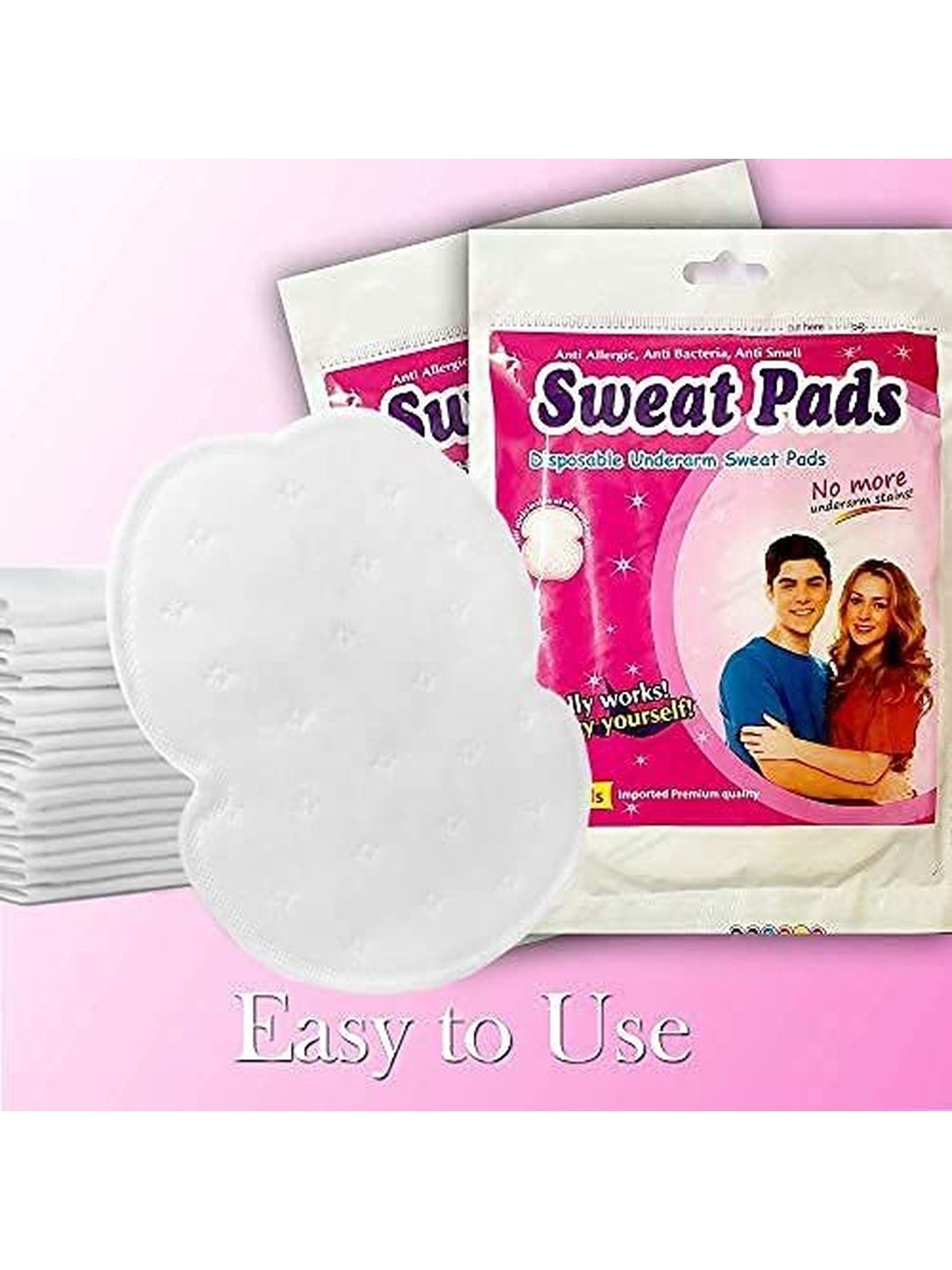 Eleg & Stilance Disposable Underarm Sweat Pads - 10 Pcs-picture-9