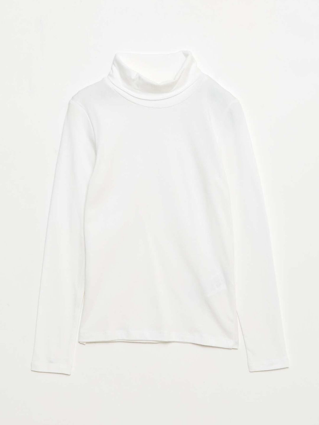 KIABI Girls High Neck Long Sleeves Pure Cotton Tops-picture-58