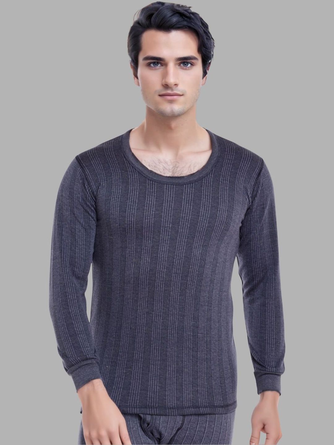MACK JONNEY Men Winter Body Warmer Breathable & Quick-Drying Thermal Top-picture-10