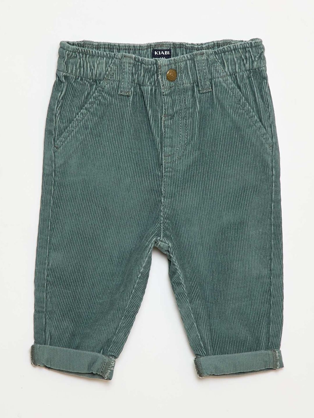 KIABI Boys Regular Fit Mid-Rise Cotton Trousers-picture-10