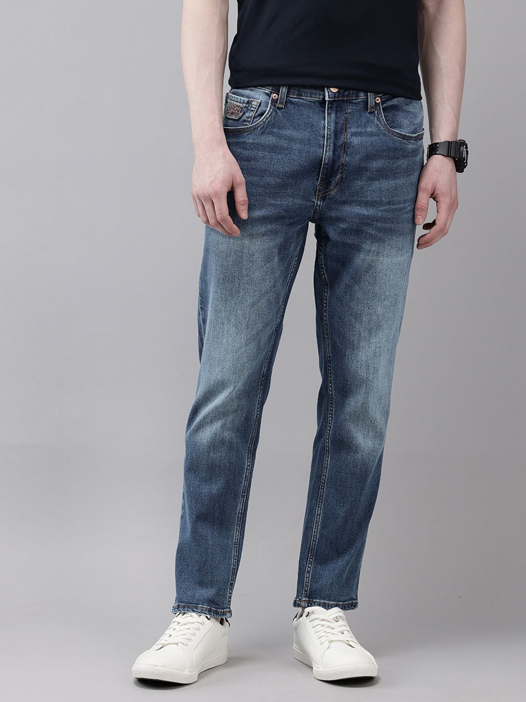 U.S. Polo Assn. Denim Co. Men Cole Tapered Crop Fit Jeans-picture-21