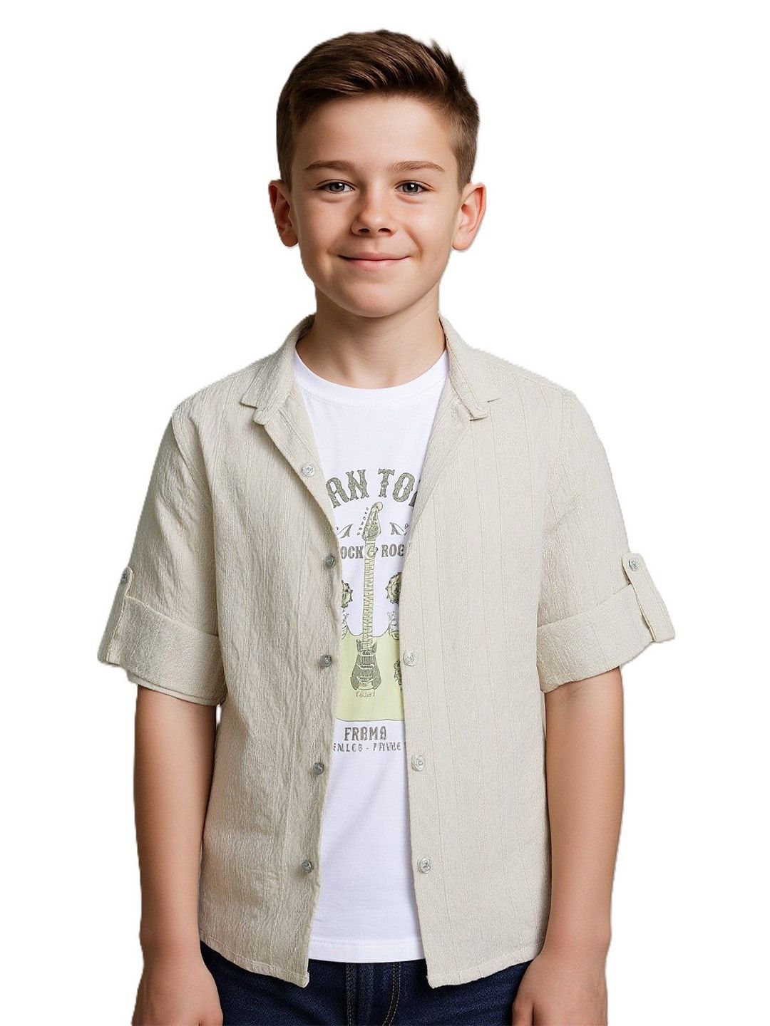 CHARCHIT Boys Comfort Casual Shirt-picture-24