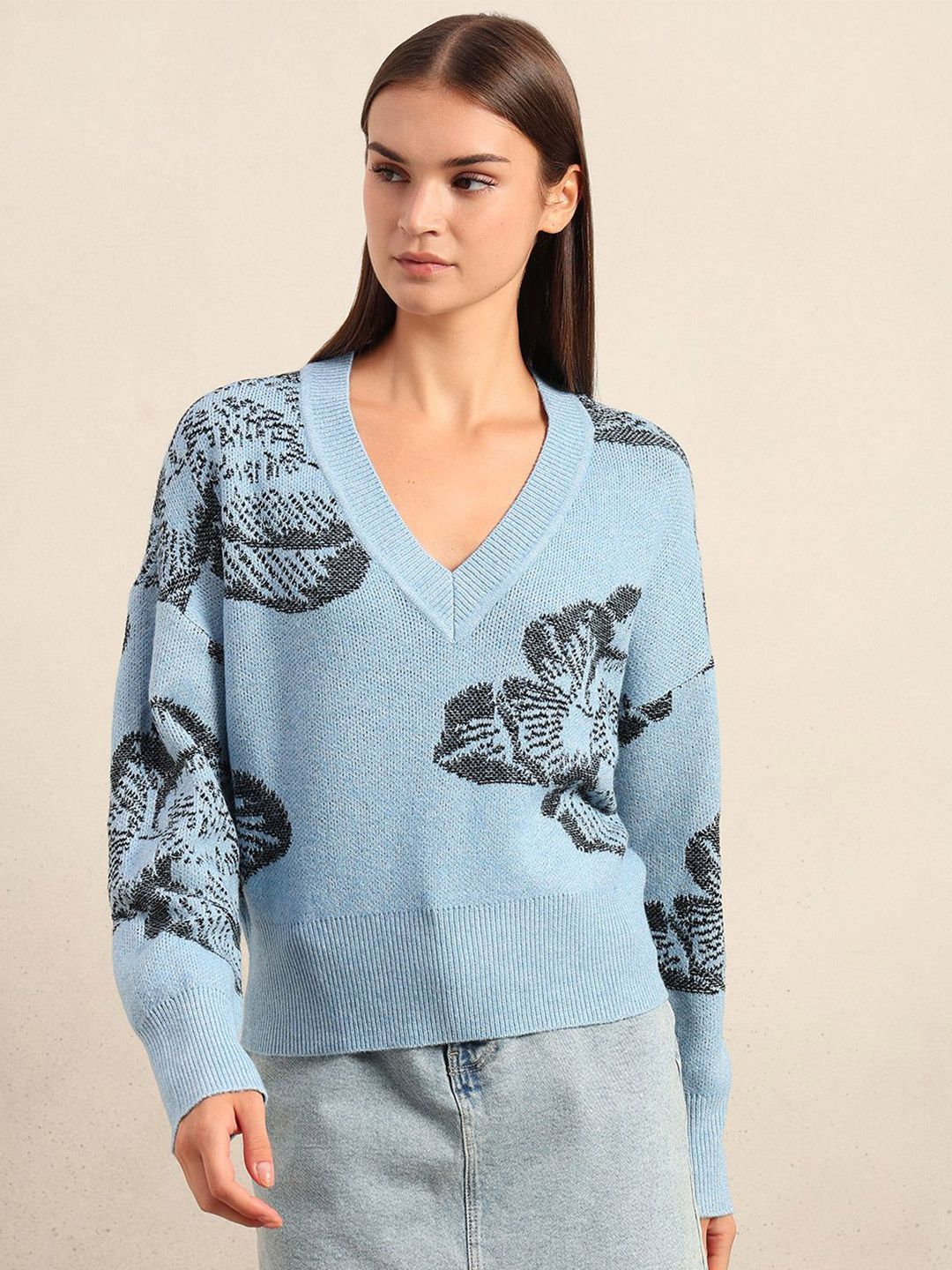 Vero Moda Women Floral Pullover