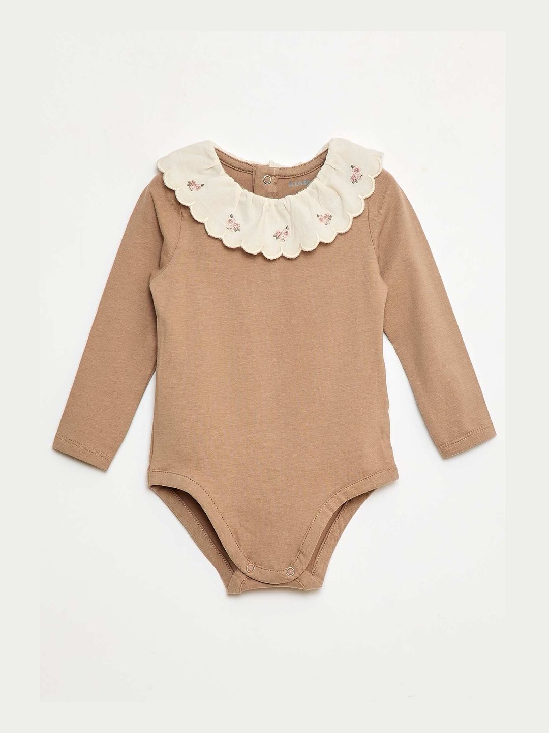 KIABI Girls Pure Cotton Round Neck Bodysuit-picture-49