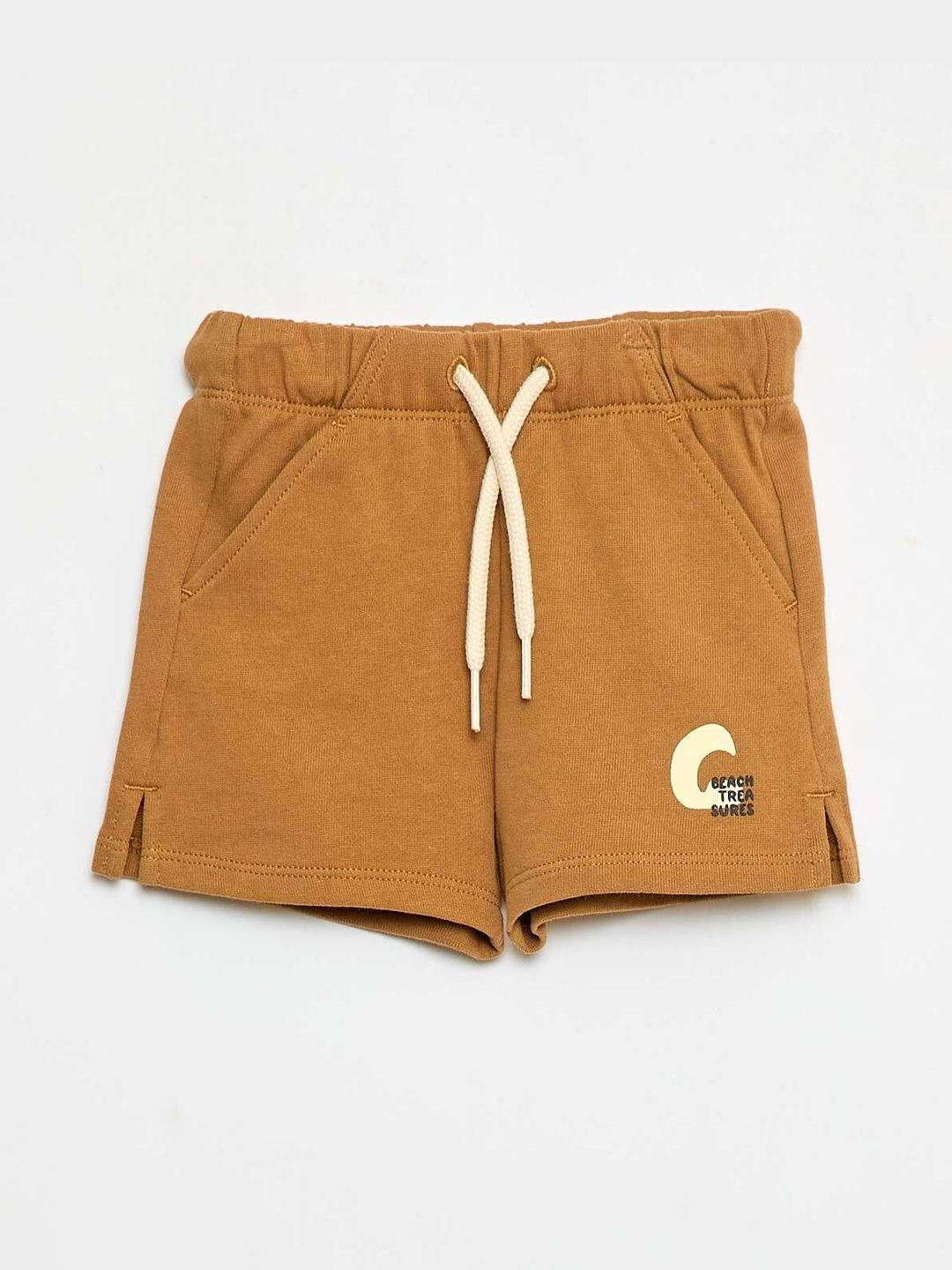 KIABI Boys Regular Fit Cotton Shorts-image-2