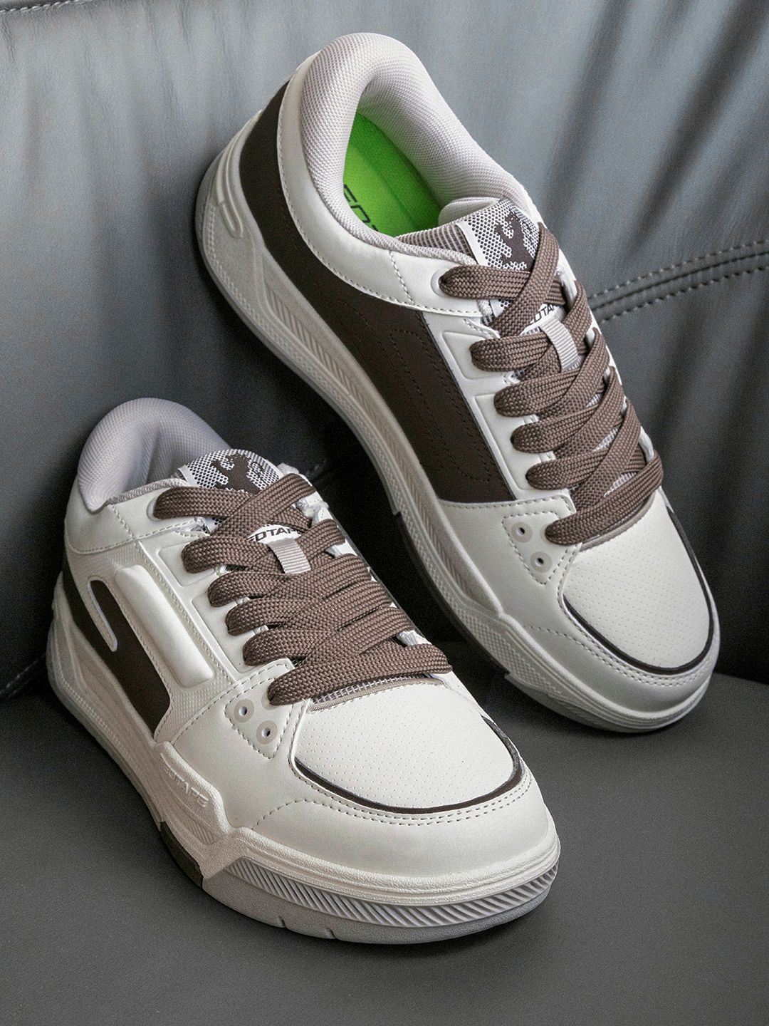 Red Tape Men Colourblocked PU Sneakers-picture-47