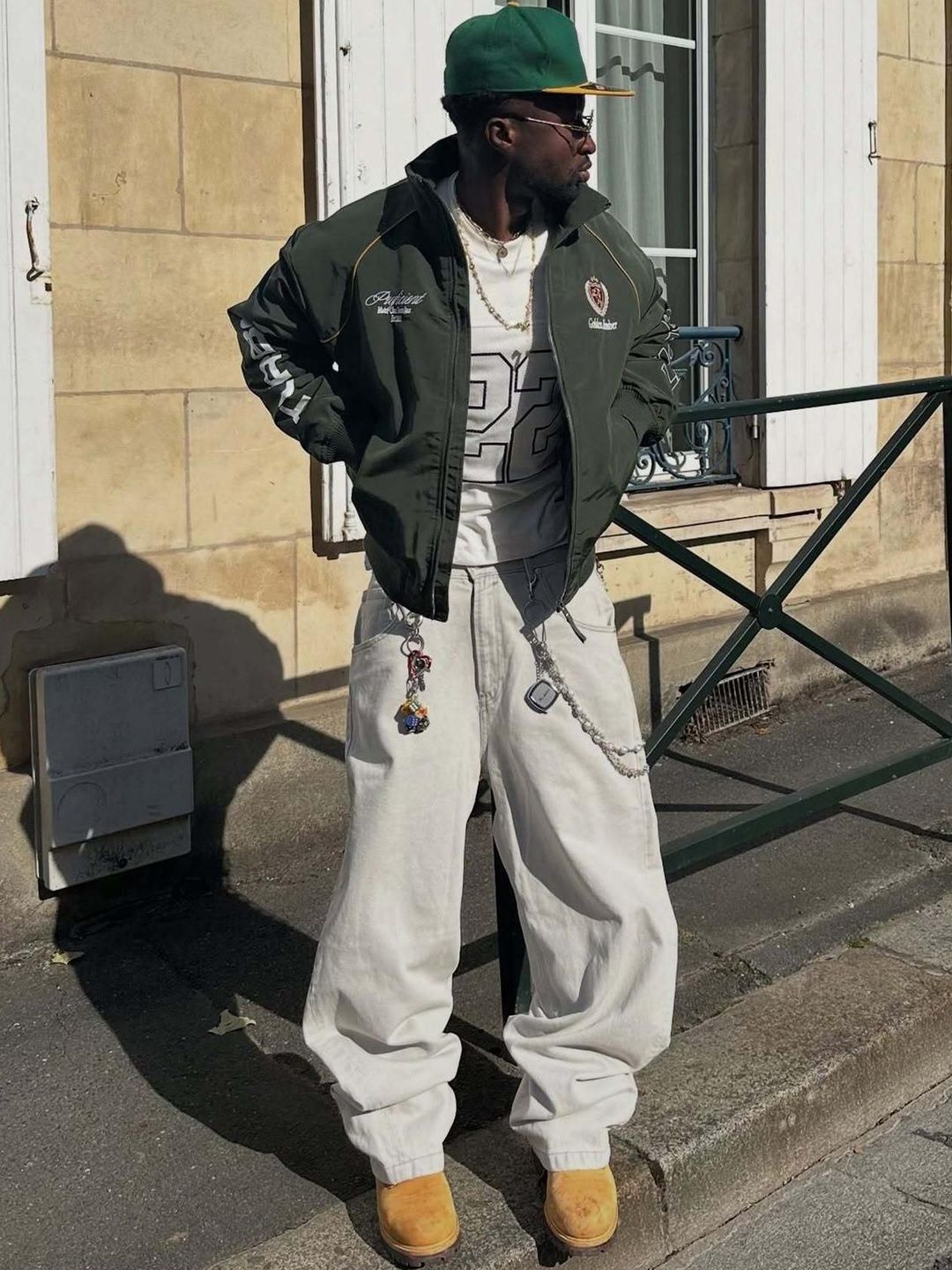 Bershka Men Checked Longline Bomber with Patchwork Jacket-picture-23