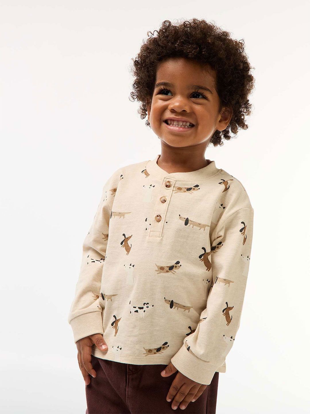 KIABI Boys Animal Printed Regular Fit Tshirts-picture-17