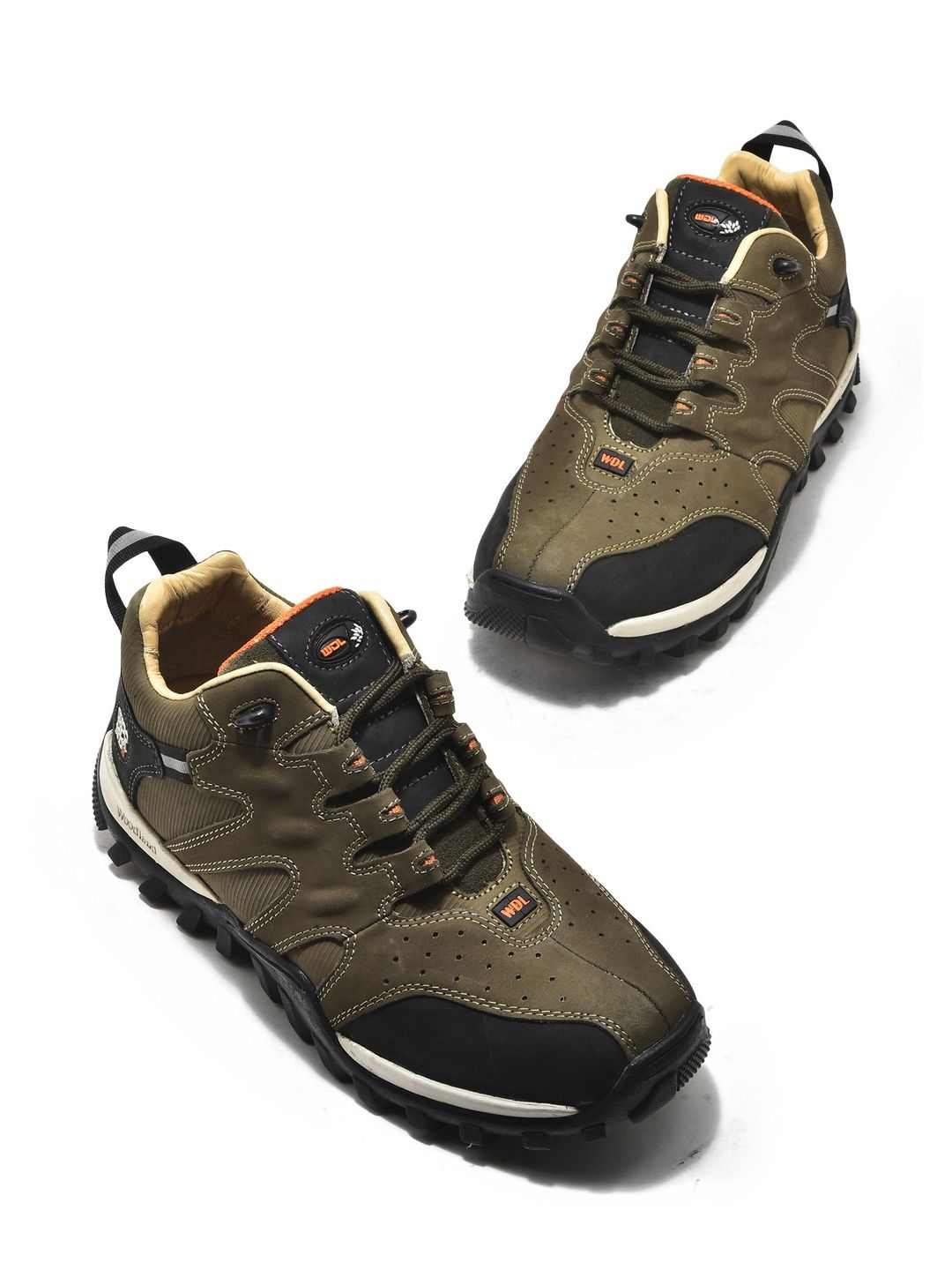 Woodland Men Nubuck Trekking Shoes-picture-20