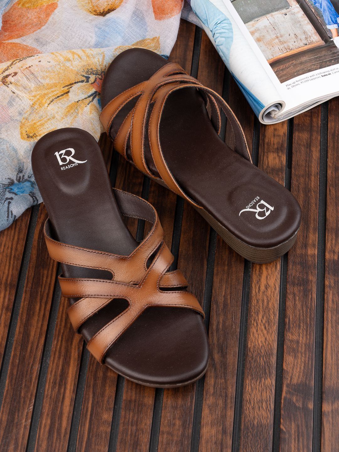 13 Reasons Leather Wedge Sandals with Tassels-picture-29
